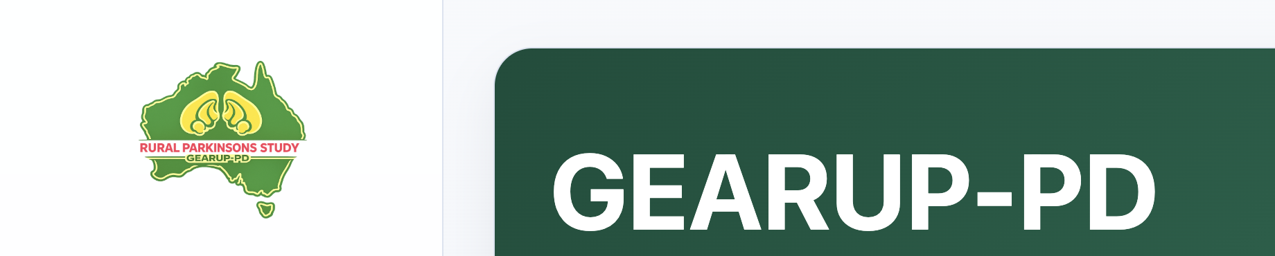 GEARUP-PD (Regional and Rural Parkinson's Study)